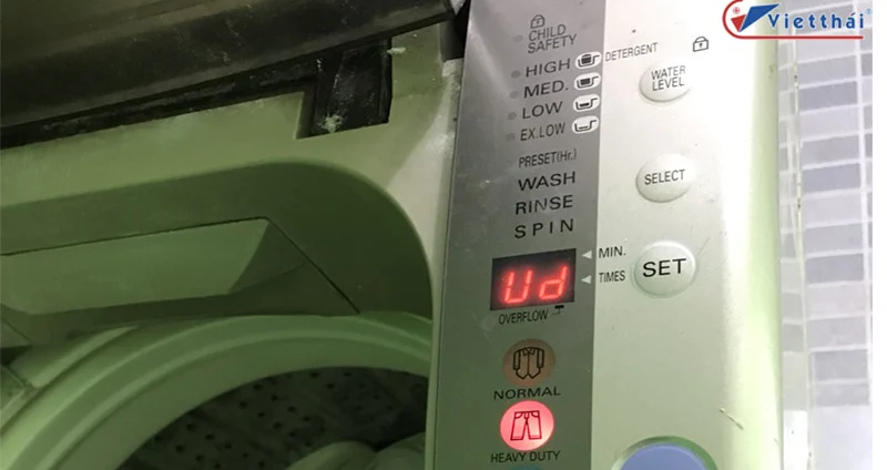 Hướng Dẫn Cách Sửa Mã Lỗi Ud Máy Giặt Sanyo