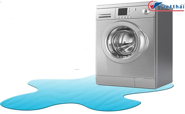 Tại sao máy giặt bị chảy nước dưới gầm