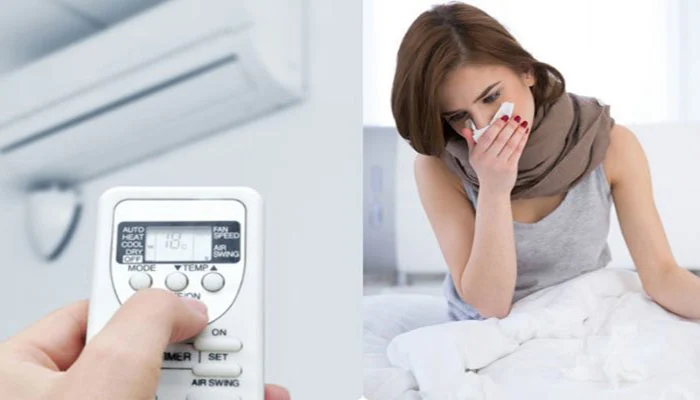 Mở nhiệt độ máy lạnh thấp vừa tốn điện vừa dễ bị cảm lạnh