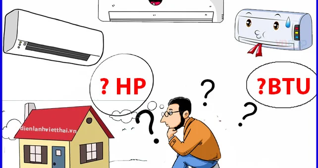 Chọn Máy Lạnh Theo Diện Tích Phòng Hoặc Thể Tích  Phòng Chuẩn Nhất