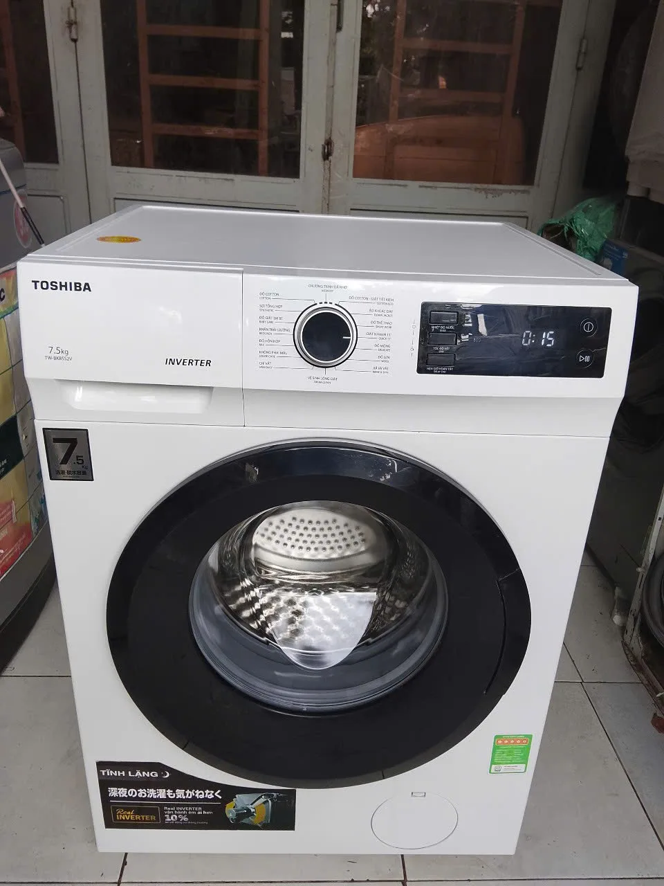 MÁY GIẶT TOSHIBA INVERTER 7,5KG TWBK85S2V