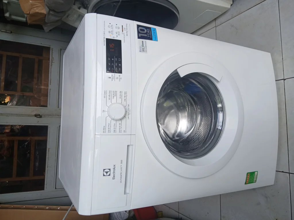 Máy Giặt Electrolux Inverter 7,5Kg