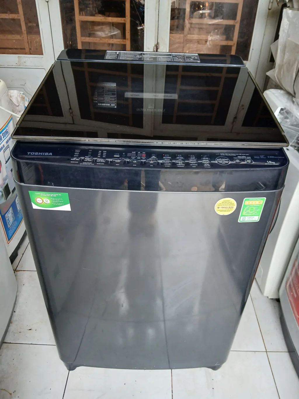 Máy Giặt Toshiba Inveter 14 Kg AW-DUG1500WV