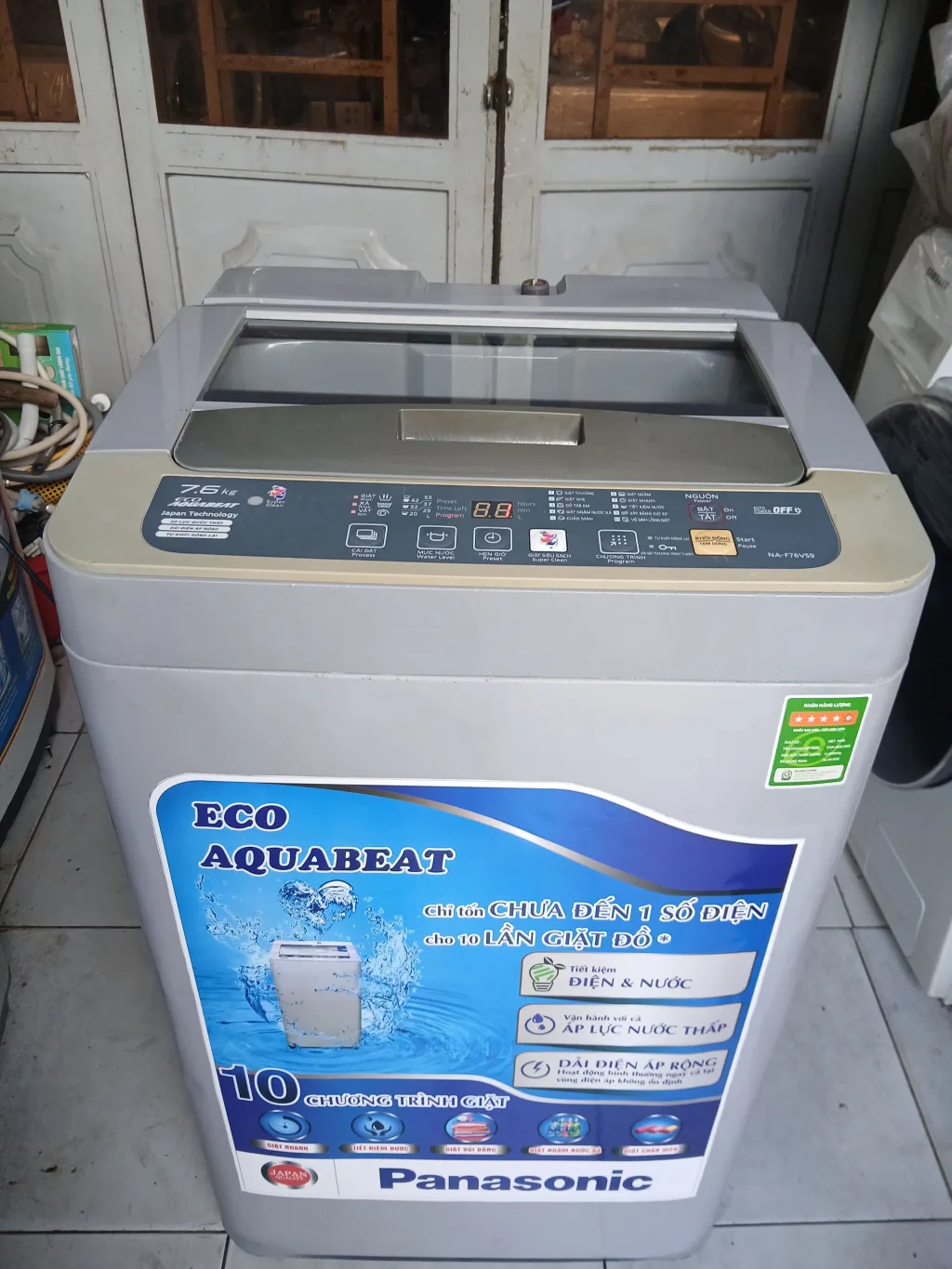 Máy Giặt Panasonic 7,6 Kg