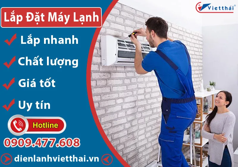 Tại sao cần tìm nơi uy tín, đáng tin cậy để lắp đặt máy lạnh?