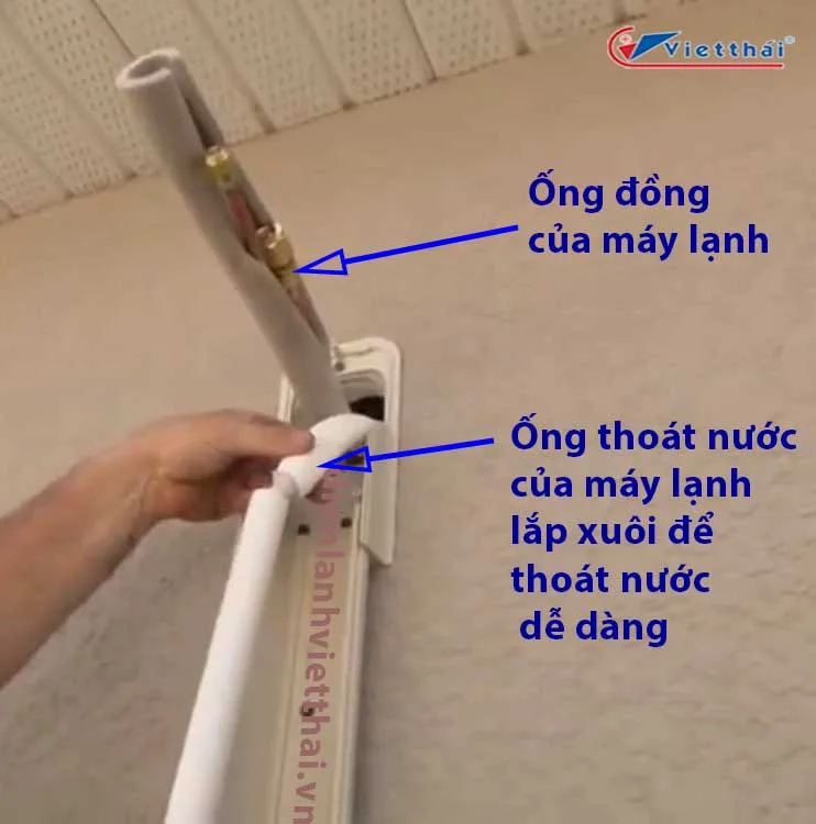 6 lưu ý KTV Việt Thái khi tiến hành lắp máy lạnh đúng cách cho khách hàng