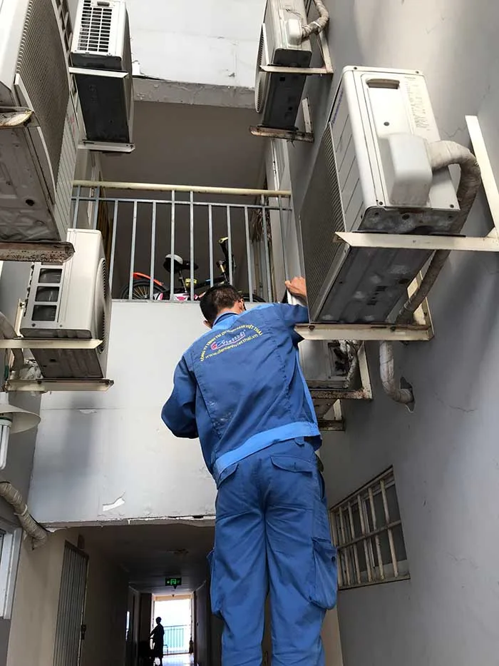 Việt Thái nhận sửa máy lạnh với các lỗi sau: